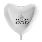 Макет на сердце 36д "dad"